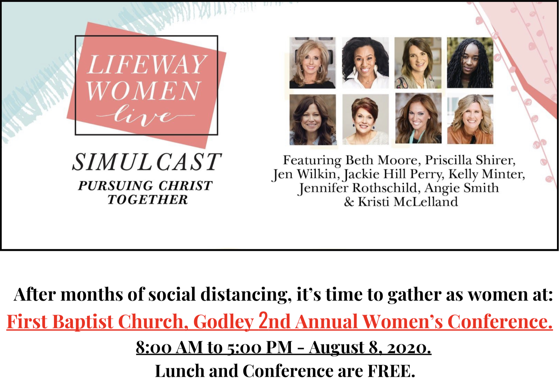 2nd Annual Women’s Conference FBC Godley